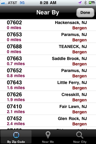 Zip Code Lookup and Locator screenshot 2