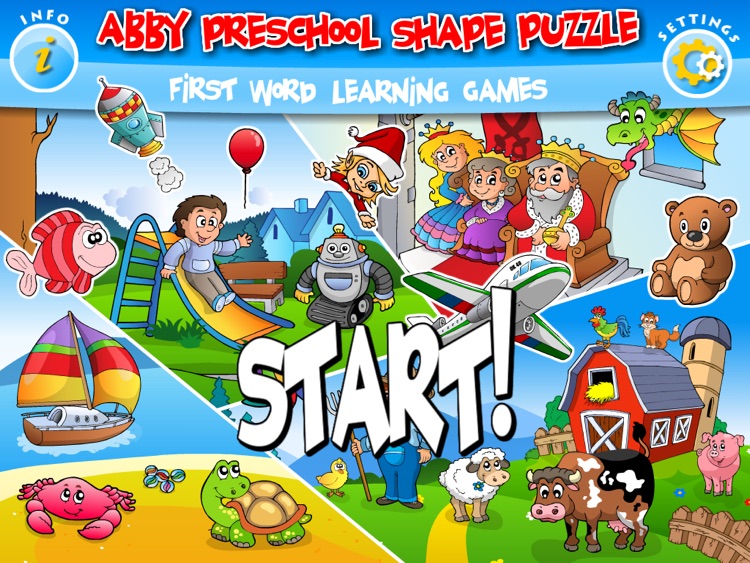 Abby Preschool Shape Puzzles (Under the Sea and Vehicles) Free HD screenshot-3