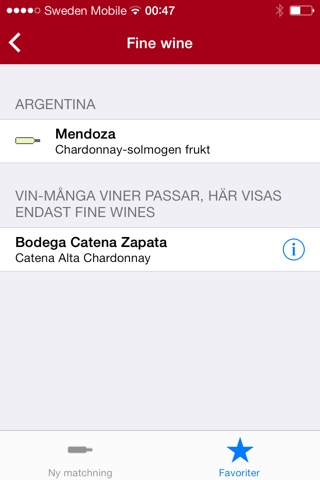 Wine for food pairing pro screenshot 4