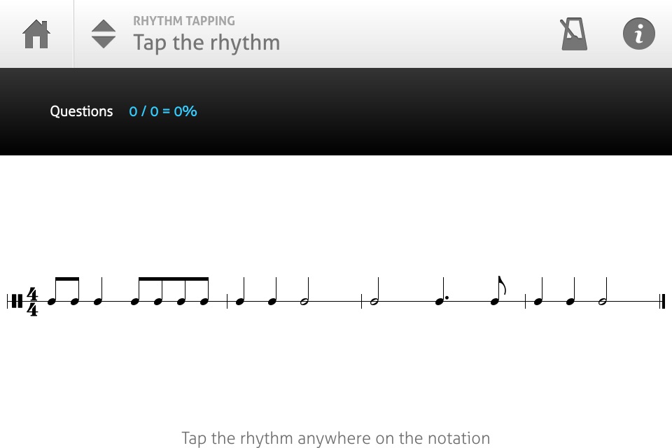 Musition Rhythm Tapping screenshot 2