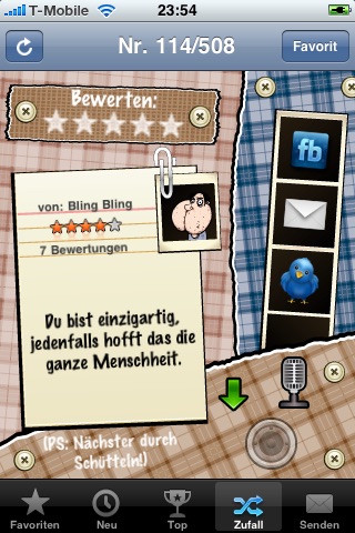 Fiese Sprüche screenshot 2