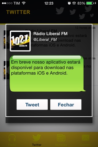 Rádio Liberal FM 102.1 screenshot 4