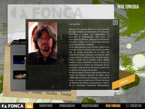 FONCA screenshot 3