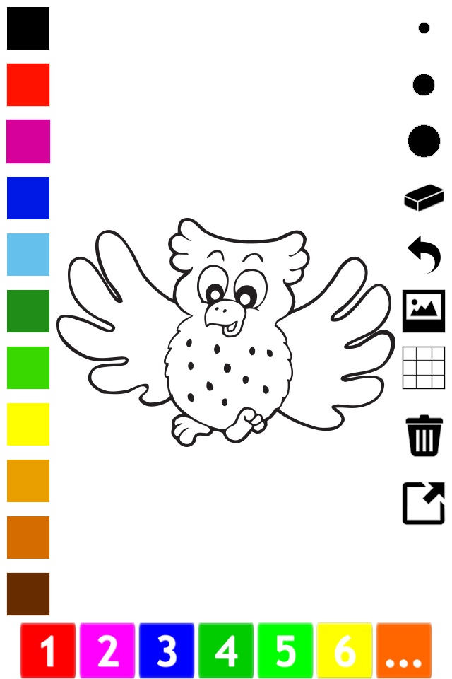 A Bird Coloring Book for Children: Learn to draw and color birdy birds screenshot 3