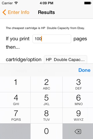 Ink Cartridge Compare screenshot 4