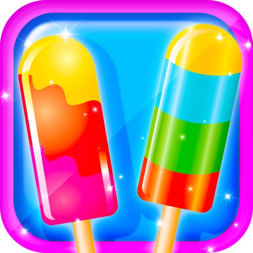 Ice lolly Candy Maker - Sweet Frozen Ice Pops Icon