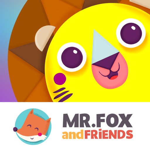 Mr.Fox and shapes HD - educational shapes & colors learning game for toddlers & preschoolers from Mr.Fox and friends Icon