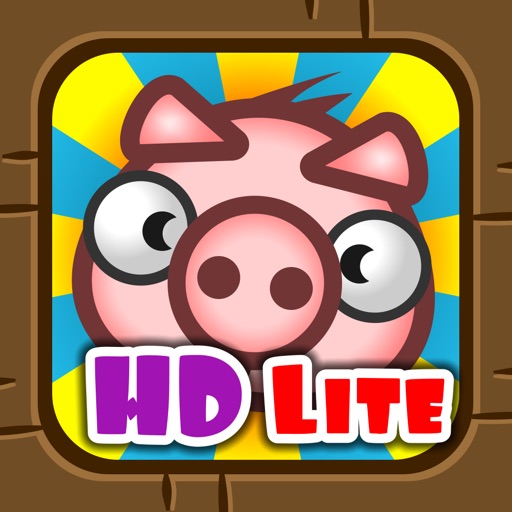 Piggy Bounce! HD Lite iOS App