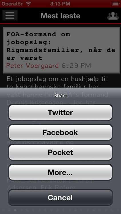 Danske Aviser - Danish newspapers - Newspapers Denmark screenshot-3