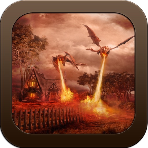 Kingdoms and Dragons Games - Escape of the Dragon Game Lite icon