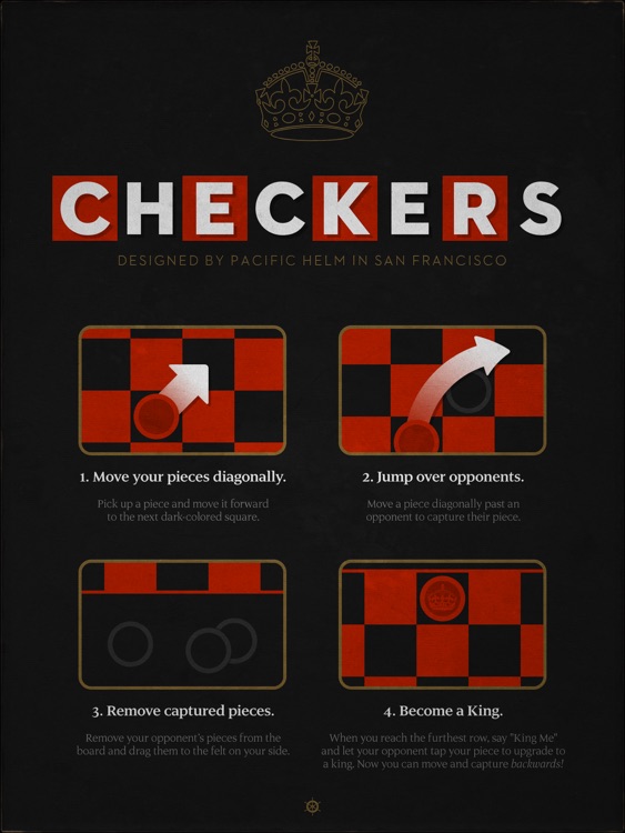 Checkers — 2 players
