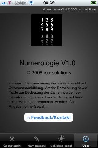 Numerologie / Numerology screenshot 2