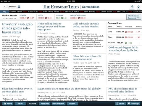 The Economic Times for iPad screenshot 3