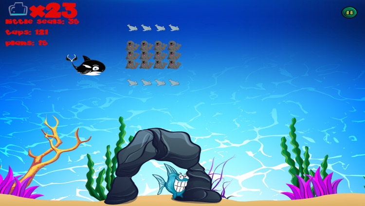 Orca Trail's Play Whale FREE - Sea Ocean Reef Swimmer Game For Toddlers & Kids screenshot-3