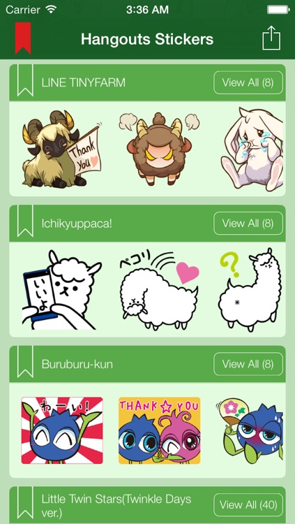Hangouts Sticker - Sticker & Emoji & Emoticon & Chat Icon for Google Hangouts