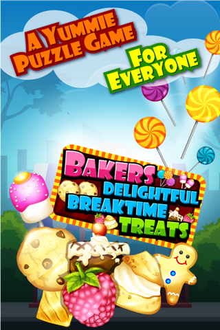 Bakers delight game : coffee , strawberry marshmallow & chocolate cookies FREE screenshot 2