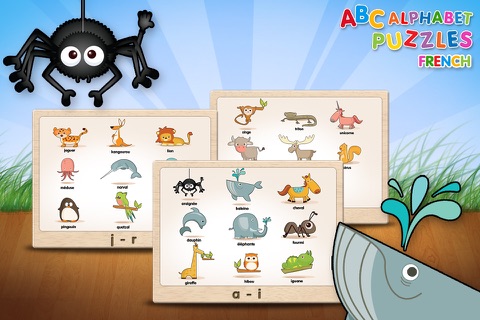 ABC French Alphabet Puzzles for Kids screenshot 3
