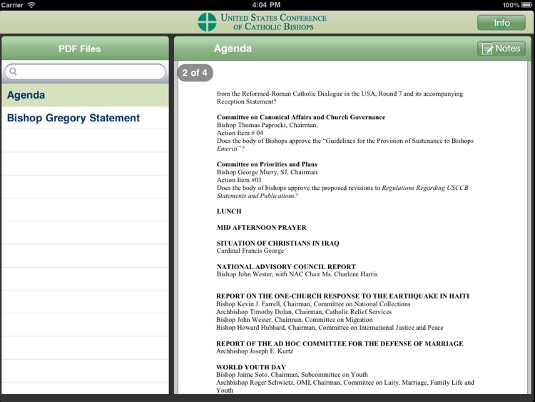 USCCB Document Library