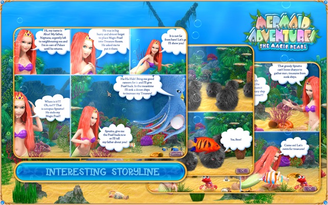 Mermaid Adventures: The Magic Pearl(圖4)-速報App