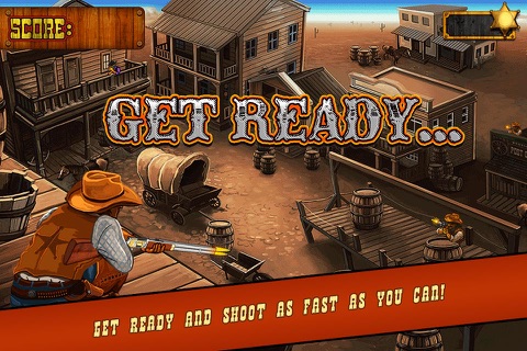 City Slinger Western Shootout - Cowboys & Outlaws Gun Fight FREE screenshot 2