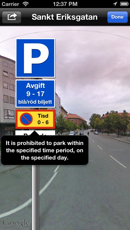 Gatuparkering Stockholm