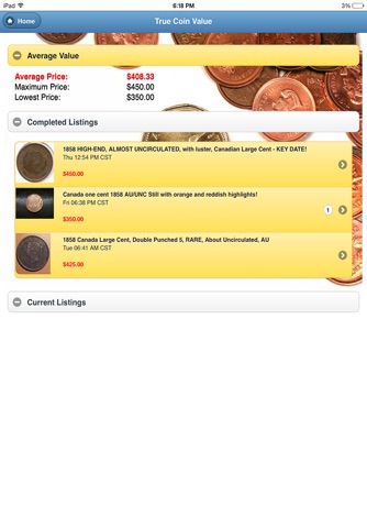 True Coin Value Canada screenshot 3