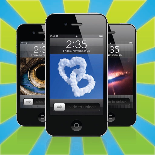 Lock Screen Themes free iOS App