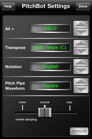 PitchBot - Smart Chromatic Tuner screenshot 3