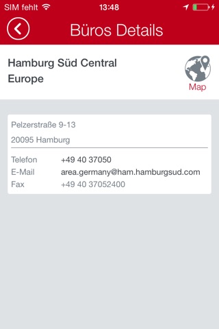 Hamburg Süd screenshot 4