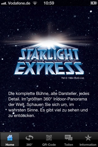 360° Starlight Express Musical screenshot 2