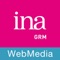 L'application Webmedia Ina GRM permet de consulter des productions du Groupe de Recherches Musicales de l'Ina