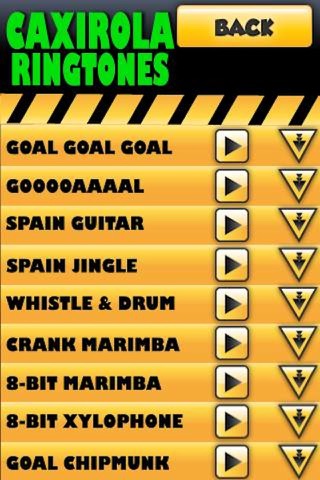 Caxirola Ringtones screenshot 4