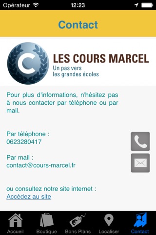 Les Cours Marcel screenshot 4