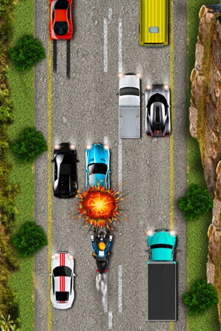 2D Highway Moto Bike Game FREE - Real Fast Motorbike & Motorcycle Racing Games screenshot 3