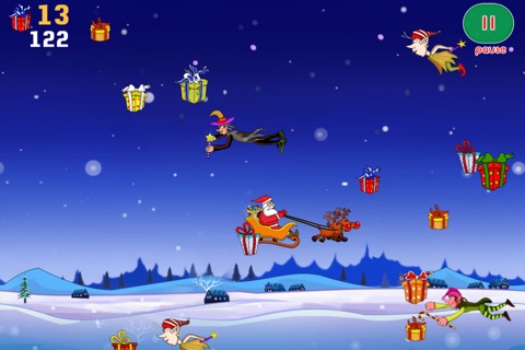 Flying Santa Claus – Saving Christmas tree gifts for children’s and family screenshot 4