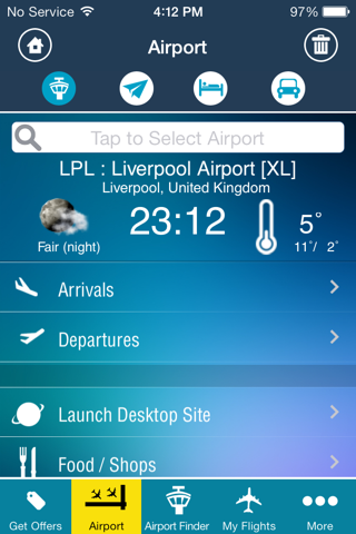 Liverpool Airport + Tracker screenshot 2
