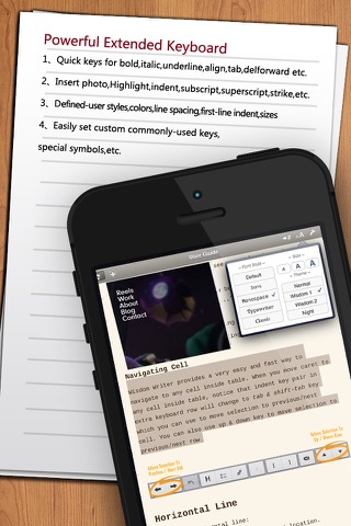 Word To Go Plus - Document Writer for Microsoft Office Word screenshot 4