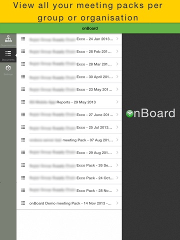 onBoard - Manage your meeting & boardroom packs and annotate pdf screenshot 4