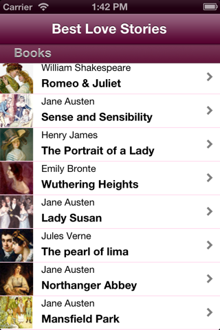 Best Love Stories (with search) screenshot 4