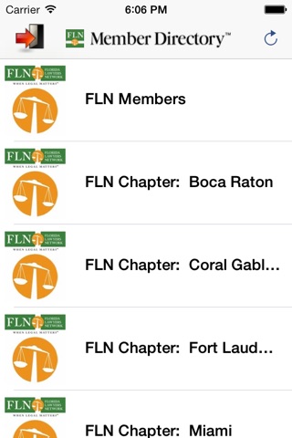 FLN – EZ Member Directory screenshot 2