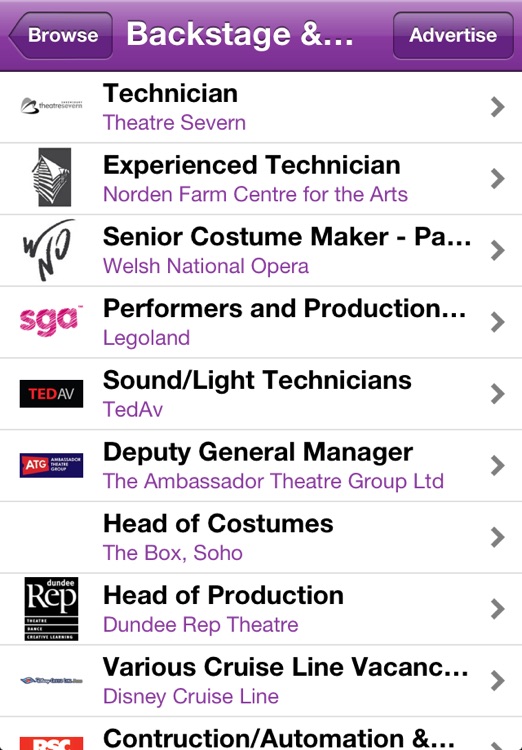 The Stage Jobs & Auditions