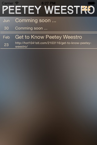 Peetey Weestro App screenshot 2