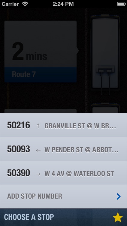 Buscouver - A Beautiful Vancouver Bus Times App