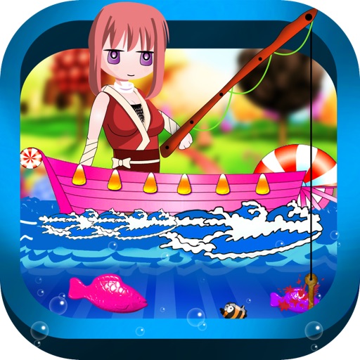 Cute Candyfish Samurai PAID - Funny Little Girl Cast and Slash Challenge icon