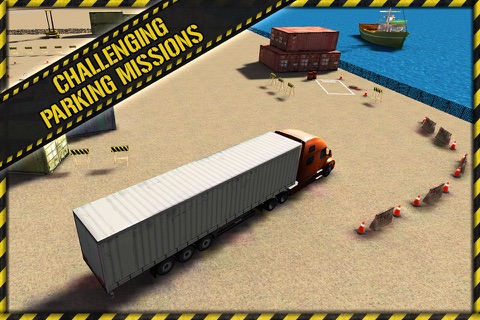 Trucker Parking 3D screenshot 2