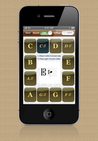Sight Reading Alto Game screenshot 2