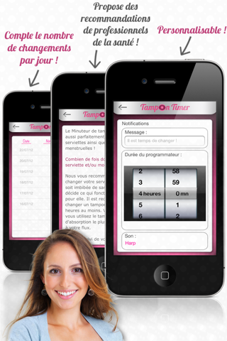 Tampon Timer Free (an iPeriod® companion app) screenshot 2