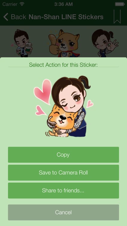 Hangouts Sticker - Sticker & Emoji & Emoticon & Chat Icon for Google Hangouts screenshot-3