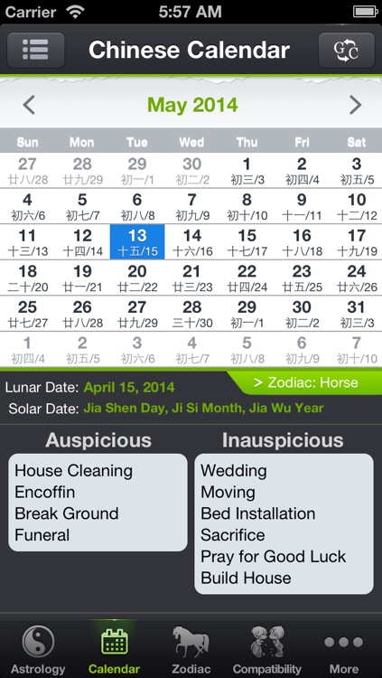 Chinese Astrology Tools
