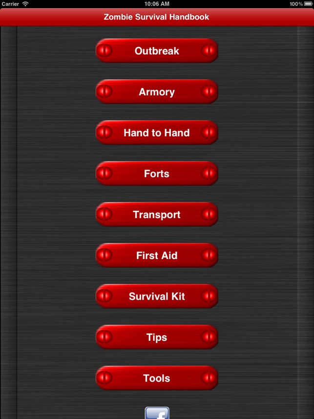 Zombie Survival Handbook HD Lite - Premi